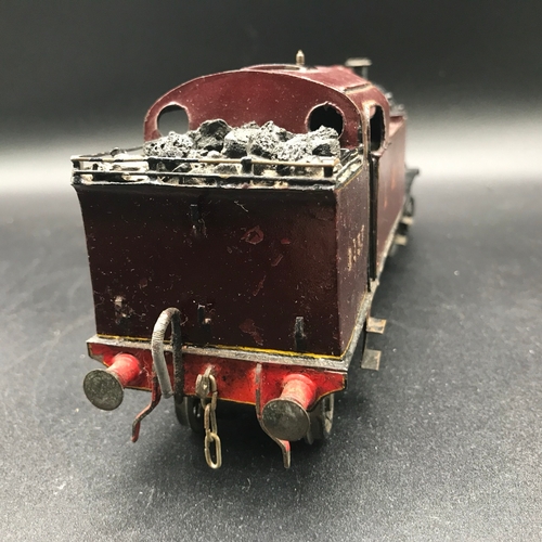 218 - O Gauge Brass Course Scale 4-4-2 Tank Locomotive in LMS Maroon No.2137 'Tilbury Tank', Converted to ... 