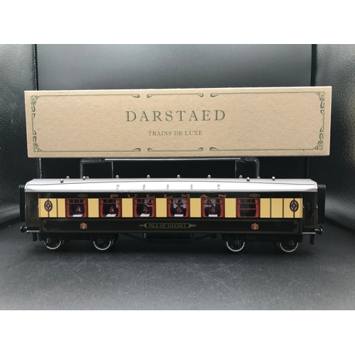 230 - Darstaed O Gauge Modern Issue rake of five Pullman Coaches consisting of 'The Trianon Bar' Car 'Pega... 