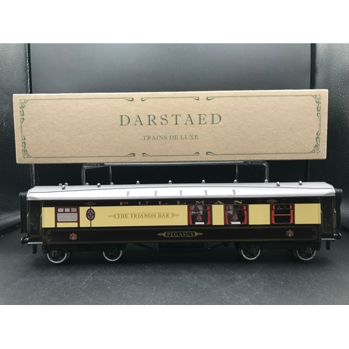 230 - Darstaed O Gauge Modern Issue rake of five Pullman Coaches consisting of 'The Trianon Bar' Car 'Pega... 