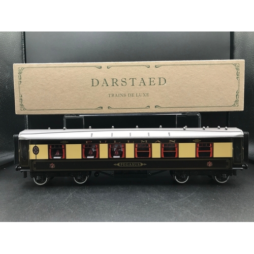 230 - Darstaed O Gauge Modern Issue rake of five Pullman Coaches consisting of 'The Trianon Bar' Car 'Pega... 