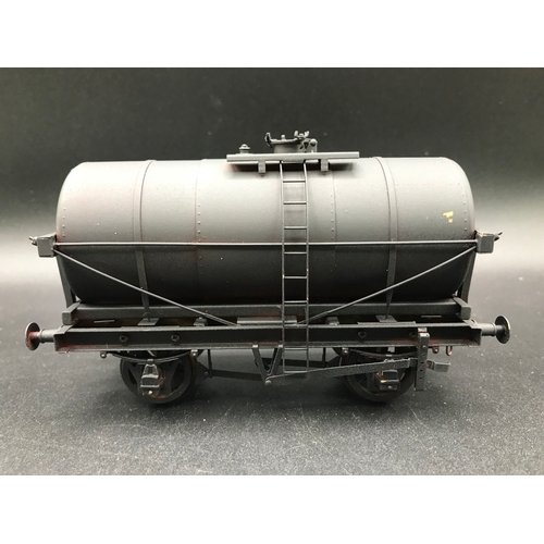 233 - Tower Brass 'O' Gauge Tank Car B Oil Tank Wagon in plain Black, Finescale, Lightly run if run at all... 