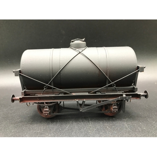 234 - Tower Brass 'O' Gauge Tank Car C Oil Tank Wagon in plain Black, Finescale, Lightly run if run at all... 