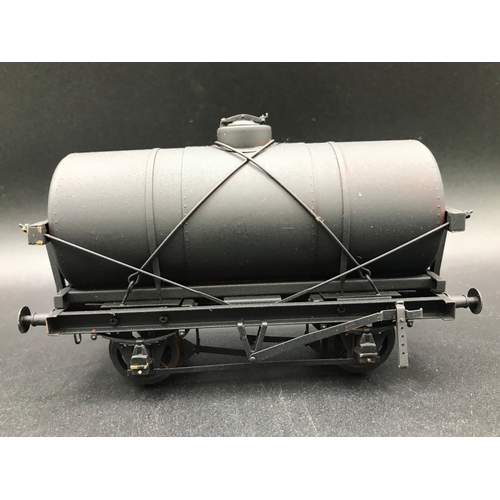 235 - Tower Brass 'O' Gauge Tank Car C Oil Tank Wagon in plain Black, Finescale, Lightly run if run at all... 