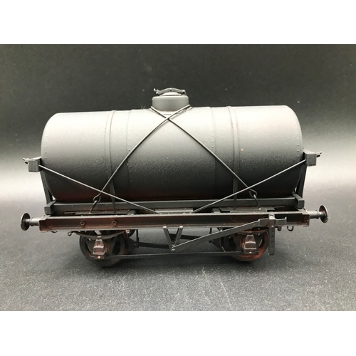 235 - Tower Brass 'O' Gauge Tank Car C Oil Tank Wagon in plain Black, Finescale, Lightly run if run at all... 