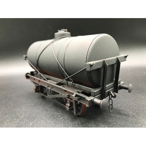 235 - Tower Brass 'O' Gauge Tank Car C Oil Tank Wagon in plain Black, Finescale, Lightly run if run at all... 