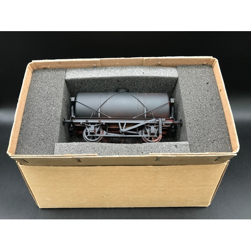 236 - Tower Brass 'O' Gauge Tank Car C Oil Tank Wagon in plain Black, Finescale, Lightly run if run at all... 