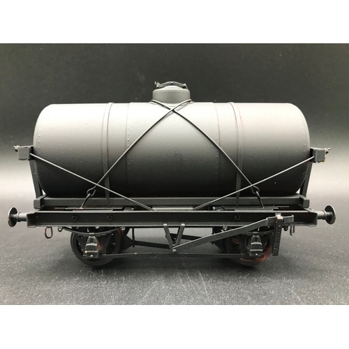 236 - Tower Brass 'O' Gauge Tank Car C Oil Tank Wagon in plain Black, Finescale, Lightly run if run at all... 