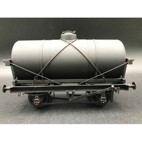 236 - Tower Brass 'O' Gauge Tank Car C Oil Tank Wagon in plain Black, Finescale, Lightly run if run at all... 