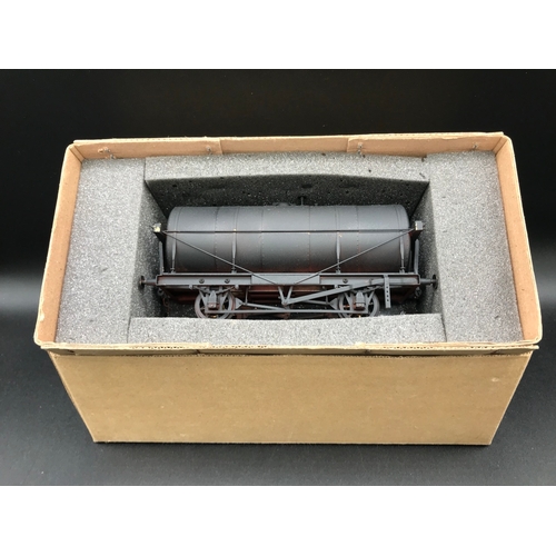 238 - Tower Brass 'O' Gauge Tank Car D Oil Tank Wagon in plain Black, Finescale, Lightly run if run at all... 