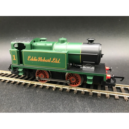 259 - Eddie Stobart Hauler Hornby OO Gauge Train Set R1061, Not used or unpacked, Loco unwrapped for light... 