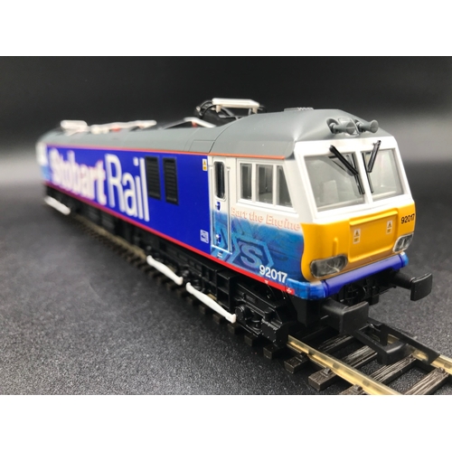 318 - Hornby R3057 Stobart Rail Class 92 Locomotive 92017, as New Tested Runner, DCC Ready, I suspect Firs... 