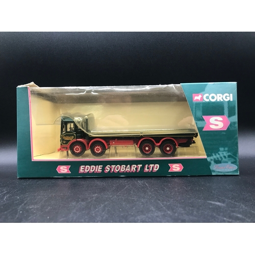 70 - Limited Edition 536/3200 Corgi CC12610 Scammell Crusader 2 Axle Low Loader Eddie Stobart 1:50 with C... 