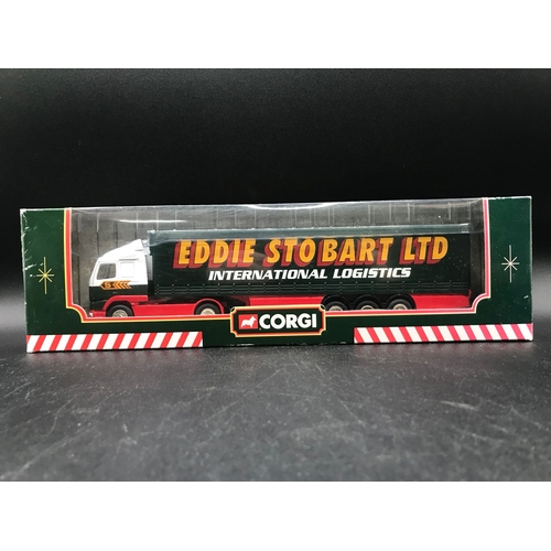 71 - 14 Corgi Eddie Stobart 1:64 Scale Lorries, Undisturbed from Packaging, Boxes overall Good with some ... 