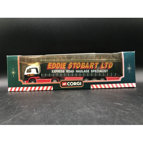 71 - 14 Corgi Eddie Stobart 1:64 Scale Lorries, Undisturbed from Packaging, Boxes overall Good with some ... 