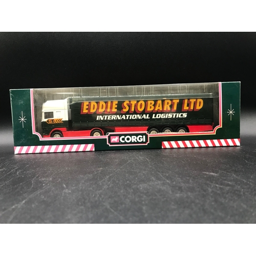 71 - 14 Corgi Eddie Stobart 1:64 Scale Lorries, Undisturbed from Packaging, Boxes overall Good with some ... 