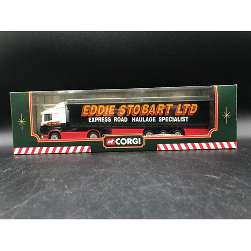 71 - 14 Corgi Eddie Stobart 1:64 Scale Lorries, Undisturbed from Packaging, Boxes overall Good with some ... 