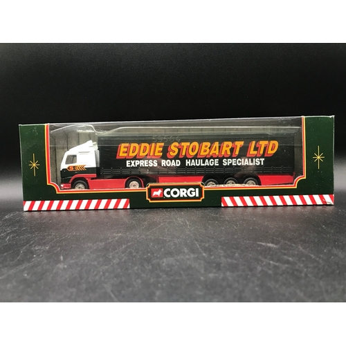 71 - 14 Corgi Eddie Stobart 1:64 Scale Lorries, Undisturbed from Packaging, Boxes overall Good with some ... 