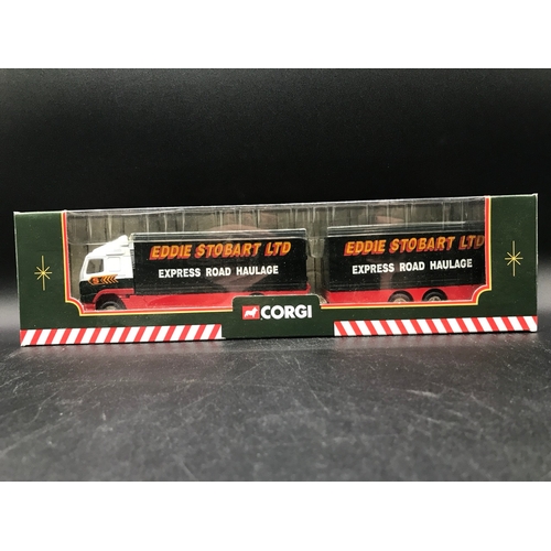 71 - 14 Corgi Eddie Stobart 1:64 Scale Lorries, Undisturbed from Packaging, Boxes overall Good with some ... 