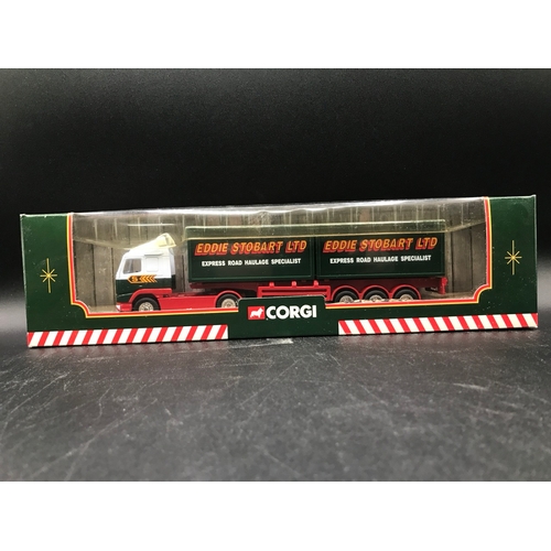 71 - 14 Corgi Eddie Stobart 1:64 Scale Lorries, Undisturbed from Packaging, Boxes overall Good with some ... 