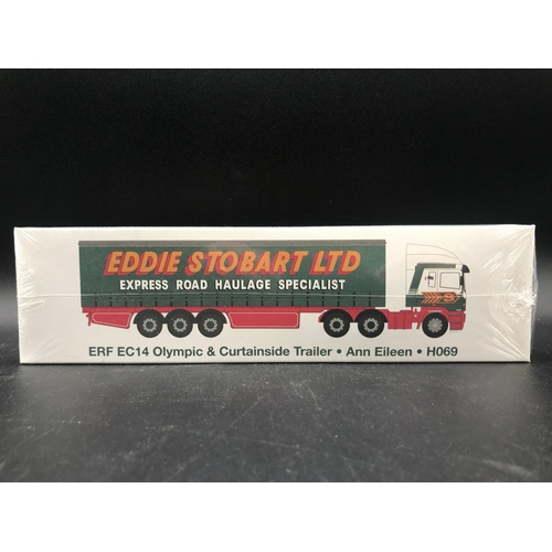 73 - 18 Atlas Eddie Stobart 1:76 Scale Lorries, Undisturbed from Packaging, All Boxes Sealed in original ... 