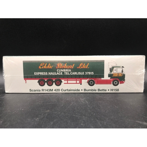 73 - 18 Atlas Eddie Stobart 1:76 Scale Lorries, Undisturbed from Packaging, All Boxes Sealed in original ... 