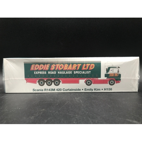 73 - 18 Atlas Eddie Stobart 1:76 Scale Lorries, Undisturbed from Packaging, All Boxes Sealed in original ... 