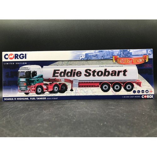 75 - 4 Corgi Eddie Stobart 'Hauliers of Renown' 1:50 Scale Lorries, Special Editions, Includes CC13745 Sc... 