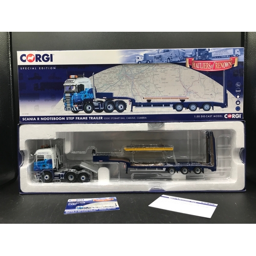 76 - 5 Corgi Eddie Stobart 'Hauliers of Renown' 1:50 Scale Lorries, Special Editions, Includes CC13745 Sc... 