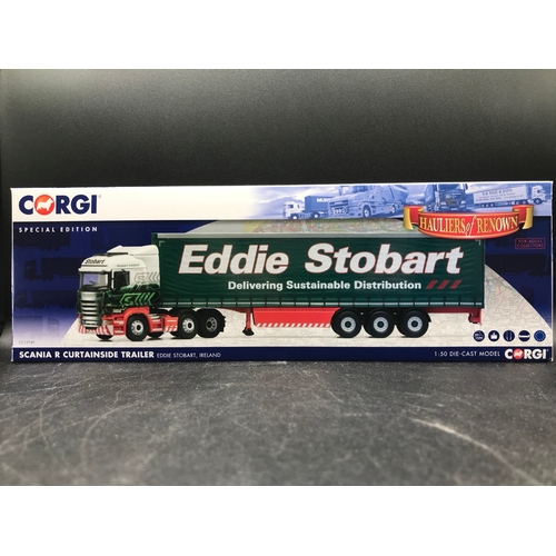 76 - 5 Corgi Eddie Stobart 'Hauliers of Renown' 1:50 Scale Lorries, Special Editions, Includes CC13745 Sc... 