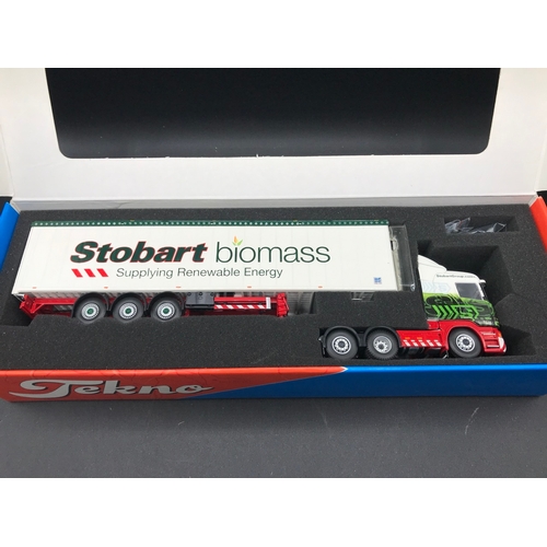 78 - Three Tekno 1:50 Scale Eddie Stobart Trucks, Limited Editions, including 9255s Scania Oakley Horsebo... 