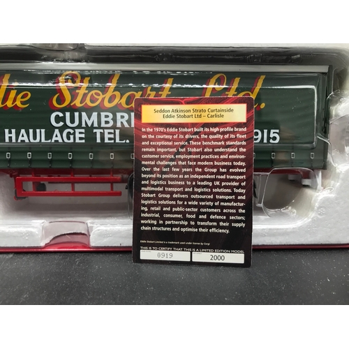 79 - 4 Corgi Eddie Stobart 'Hauliers of Renown' 1:50 Scale Trucks, Limited Editions (3), Includes CC15002... 