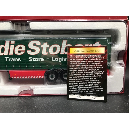 79 - 4 Corgi Eddie Stobart 'Hauliers of Renown' 1:50 Scale Trucks, Limited Editions (3), Includes CC15002... 