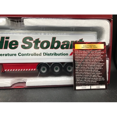 80 - 4 Corgi Eddie Stobart 'Hauliers of Renown' 1:50 Scale Trucks, Limited Editions (3), Includes CC15002... 