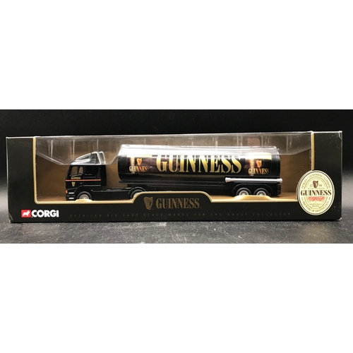 82 - Trio of Corgi Guinness Trucks, 1999, Models Undisturbed from Packaging, Corgi 59529 ERF Curtainside,... 