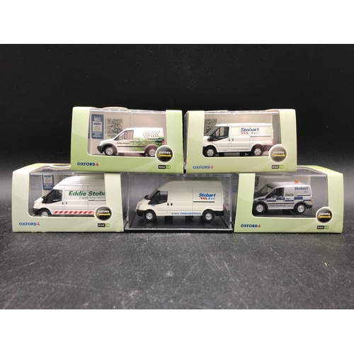 83 - 19 Oxford Die-cast Stobart Vehicles in Cases, 1:76 Scale unless stated, Undisturbed from Packaging, ... 