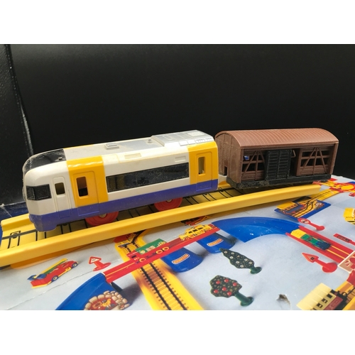 208 - Matchbox 'My First Playtrack Railway' LL-103, Dated 1990, Un-checked for Completeness but Feels Full... 