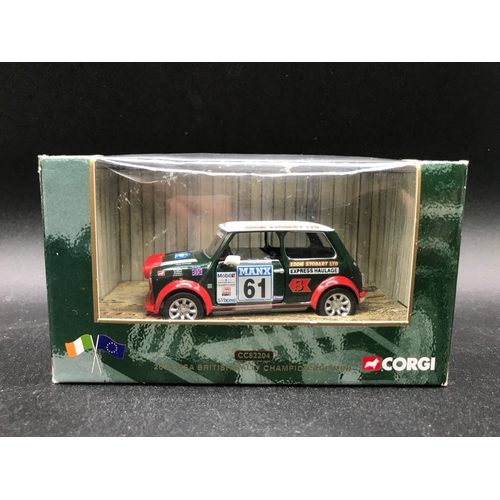 84 - Six Corgi Motosport Cars, Undisturbed from Packaging, Includes hard to find 1:43 Special edition Ric... 