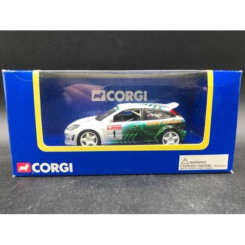 84 - Six Corgi Motosport Cars, Undisturbed from Packaging, Includes hard to find 1:43 Special edition Ric... 