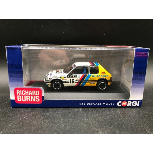 84 - Six Corgi Motosport Cars, Undisturbed from Packaging, Includes hard to find 1:43 Special edition Ric... 