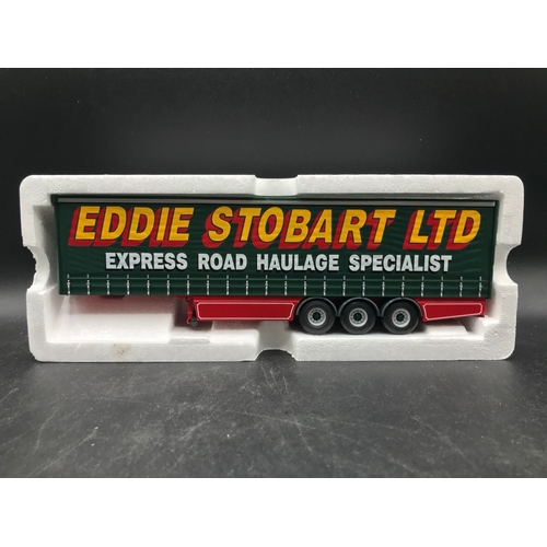 86 - Corgi Hauliers of Renown Limited Edition CC13812 Mercedes-Benz Actors Curtainside Stobart/Knauf, wit... 