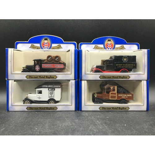 89 - 15 Oxford Die-cast Metal Replicas Trucks and Buses Boxed, Undisturbed from Packaging, Boxes overall ... 