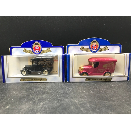 89 - 15 Oxford Die-cast Metal Replicas Trucks and Buses Boxed, Undisturbed from Packaging, Boxes overall ... 