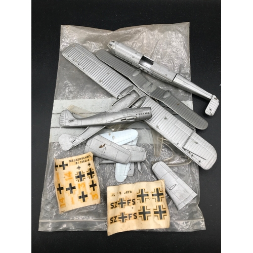 132 - Vintage Revell Boeing IM-99 Bombard Ground-to-air Guided Missile Kit, with other Revell kit parts, t... 