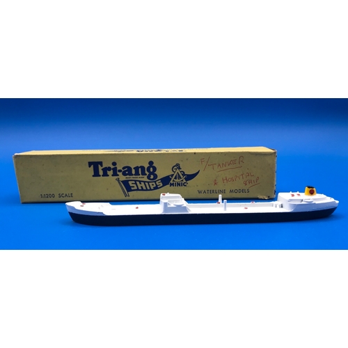 108 - 16 Boxed Triang Minic Waterline Ship Models 1:1200 Scale in the Original boxes, plus another 23 unbo... 