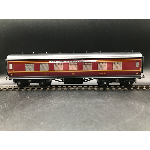 231 - Ace trains Vintage Gauge O Coach Set of Five, Coarse Scale Tinplate 