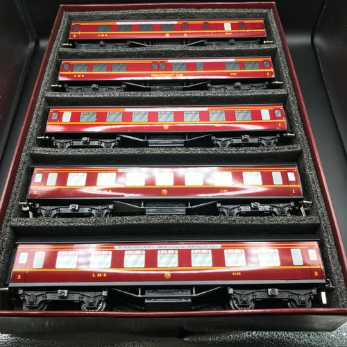 231 - Ace trains Vintage Gauge O Coach Set of Five, Coarse Scale Tinplate 