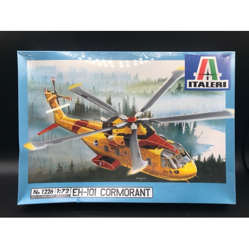 135 - 7 Italeri Un-built 1:72 Scale Aeroplane & Helicopter Kits, each Boxed with Instructions, Six sealed,... 