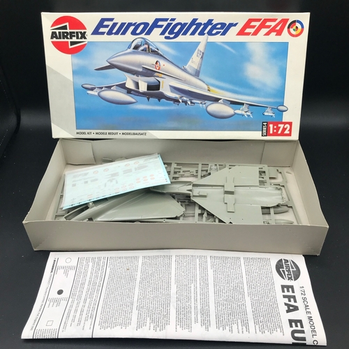 137 - 11 Airfix Un-built 1:72 Scale Aeroplane & Helicopter Kits, each Boxed with Instructions, Three seale... 