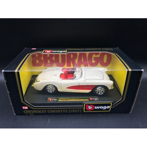 93 - Five 1:24 Sports Cars, Burago (4) and Shell Sportswear Collection Jaguar XJ220, Burago's Ferrari 275... 