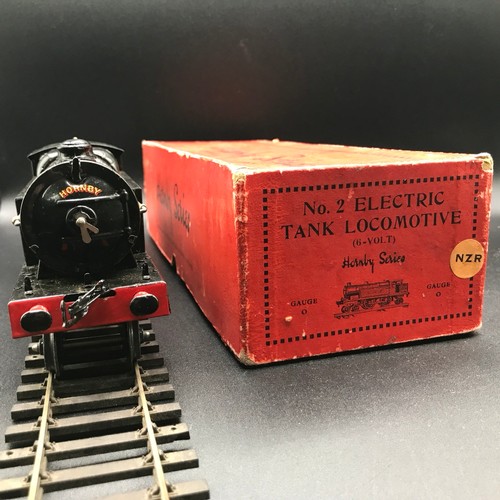 214 - Hornby 0 Gauge Early E2/6 special Tank Locomotive NZR, 6-Volt 3-rail electric – Boxed, Black lined R... 